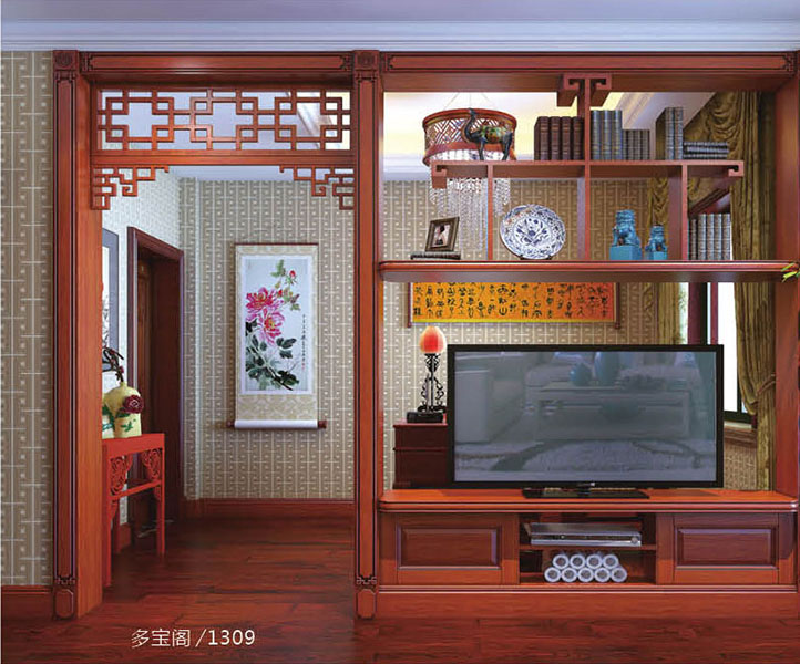 多寶閣1309-河北實(shí)木復合地板