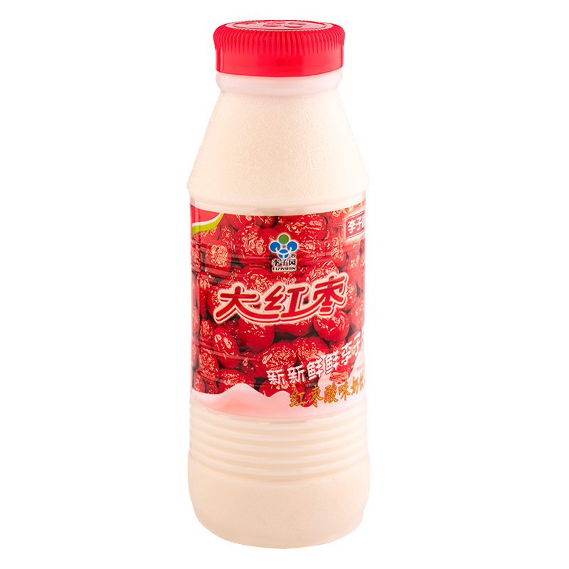 紅棗酸味奶飲品，單瓶?jī)艉?50克